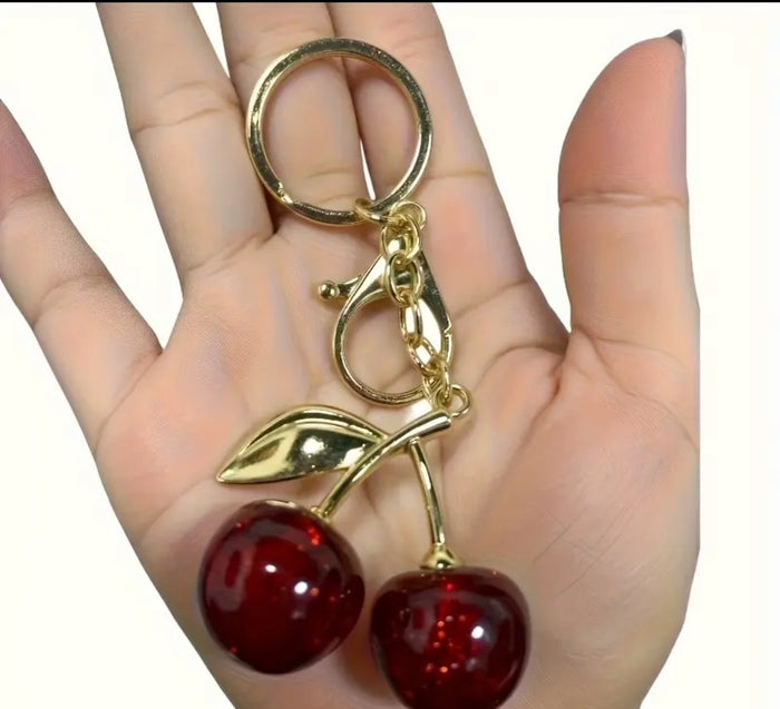 Cherry Keychain