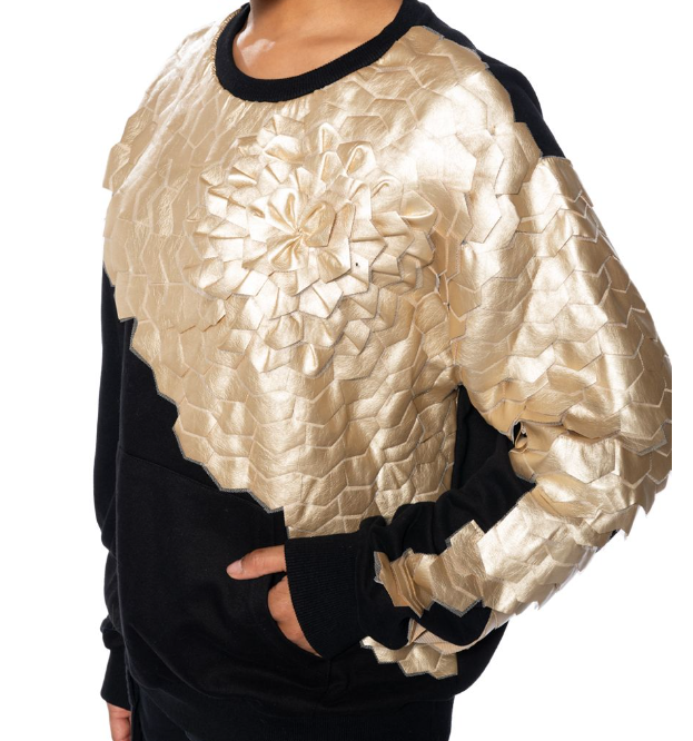 Gold Petal Sweatshirt