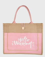 Hello Weekend Tote