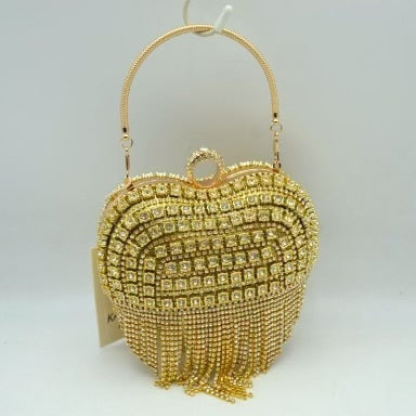 Jeweled Lover Clutch