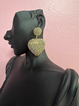 Puffy Heart Earrings