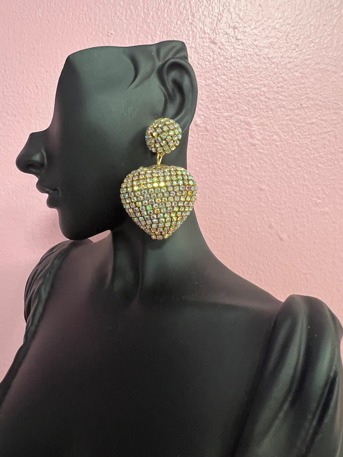 Puffy Heart Earrings