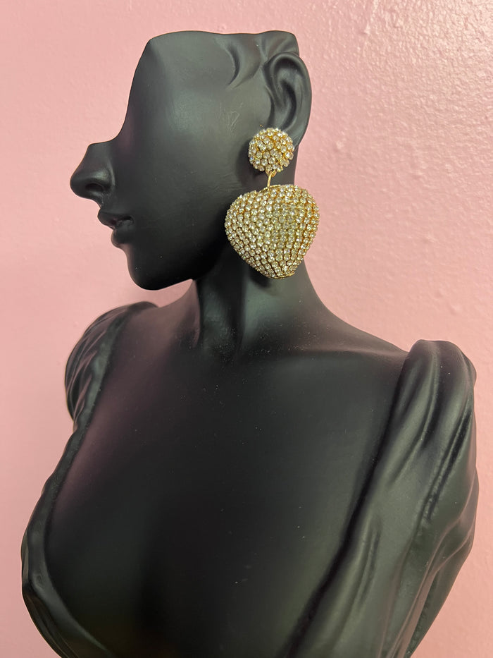Puffy Heart Earrings