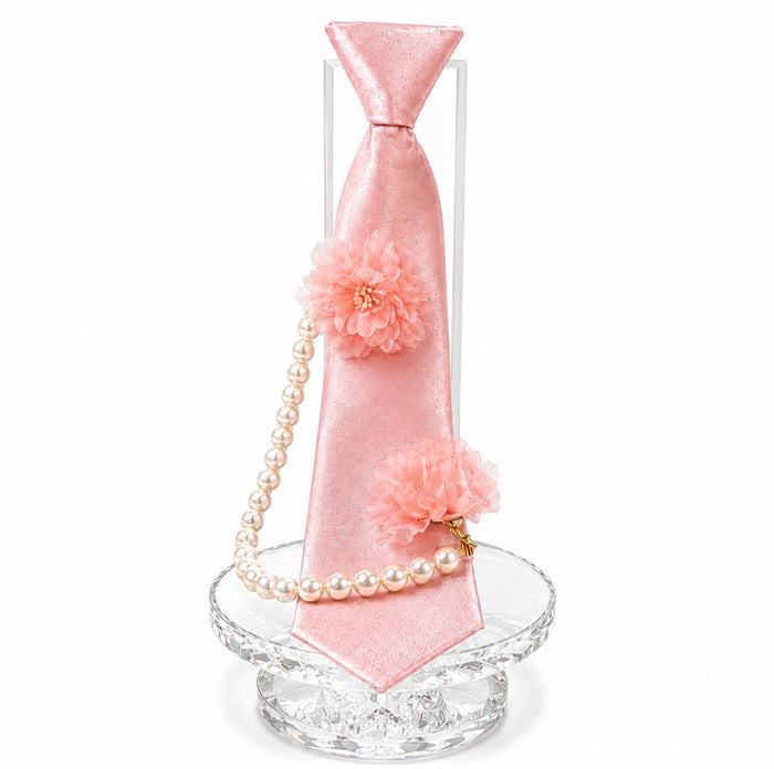 Pink Pearl Tie