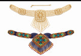 Erica Bead Fringe Necklace