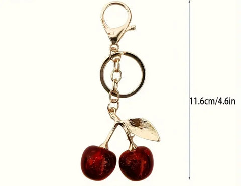 Cherry Keychain