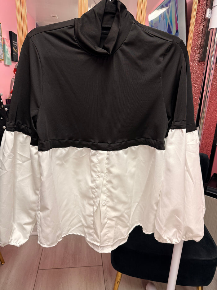 Black and White Top