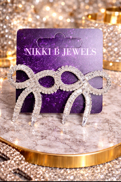 Bow Bling Earrings