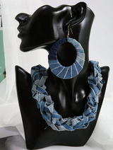 Navy Necklace