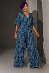 Terry Textured Jumpsuit