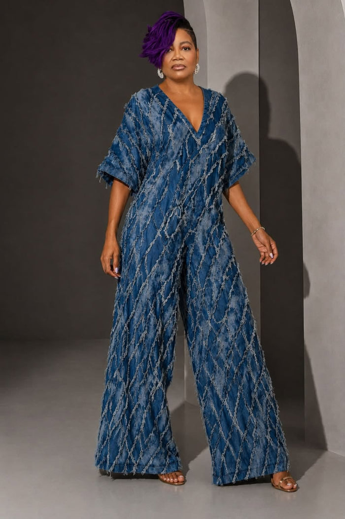 Terry Textured Jumpsuit