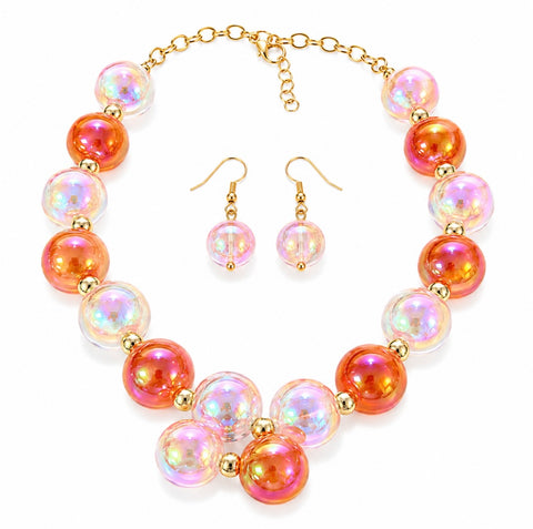 Paisley Necklace Set
