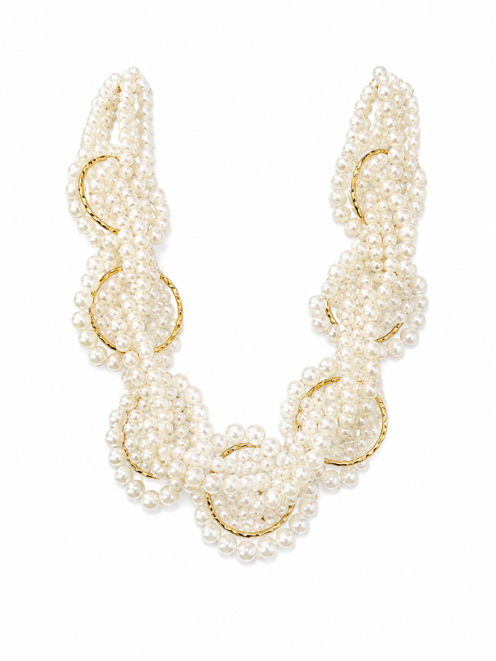 Entangled Pearl Necklace Set