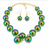 Paisley Necklace Set