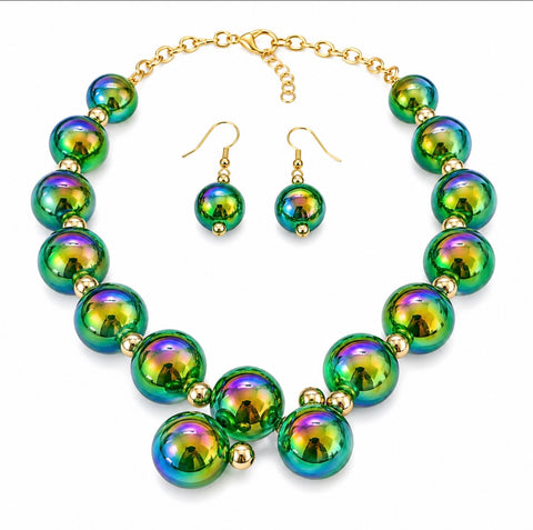 Paisley Necklace Set