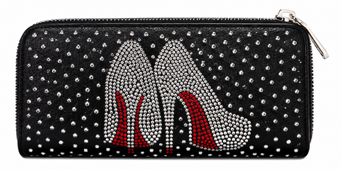 Glitter Shoe Wallet