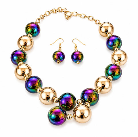 Paisley Necklace Set