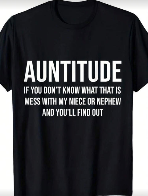 Auntitude Tee