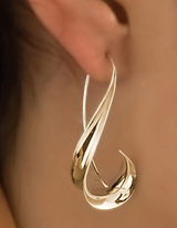 Cursive Earrings