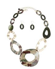 Army Girl Necklace
