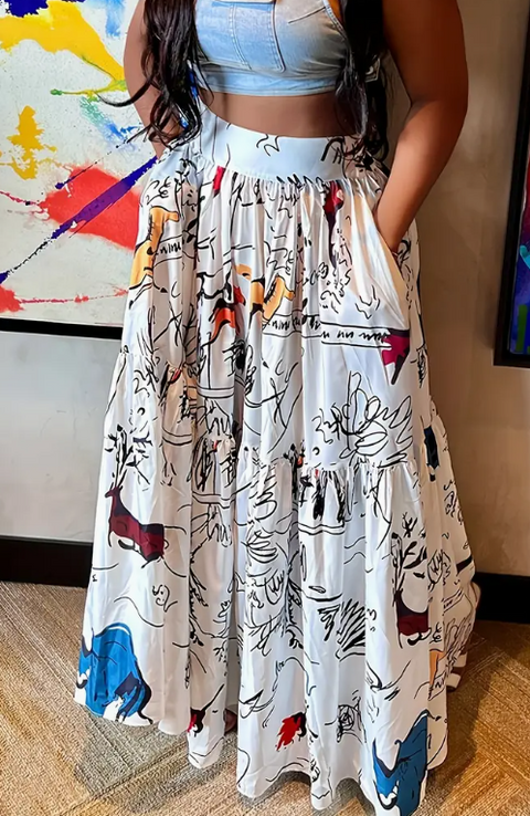 On The Town Skirt