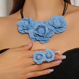 Denim Garden Set