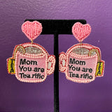 Mom Tea Earrings