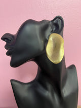 Brushed Metal Earrings