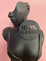 100% Blessed Earrings