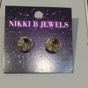 Yellow Diamond Stud Earrings