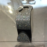 Black bling purse hook