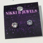 Simple Silver Studs