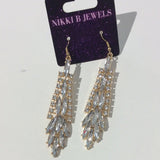 Golden Waterfall Earrings