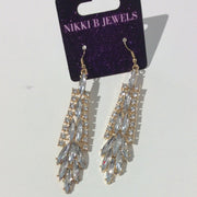 Golden Waterfall Earrings
