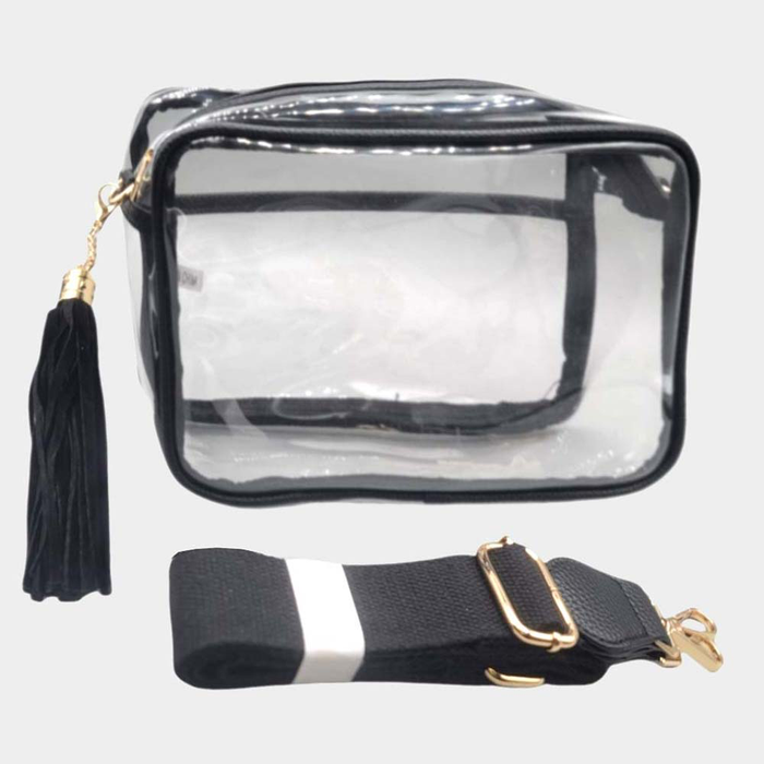 Clear Tassel Bag