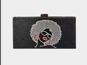 Afro Glam Clutch