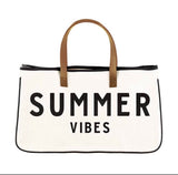 Large Summer Vibes Market Tote