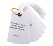 24-pack Gift Tag Book
