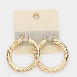 Medium Curler Hoops