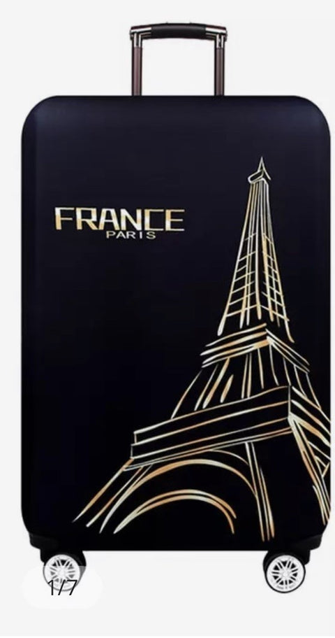 Paris Luggage Cover