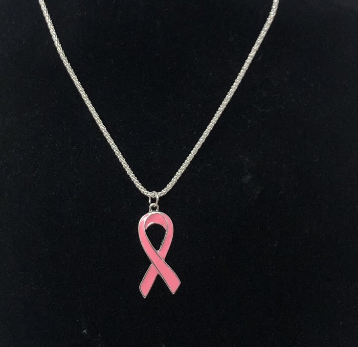 Pink Support Necklace