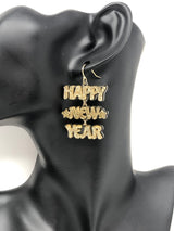 Glitter New Year Earrings