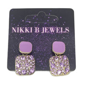 Baby Lavender Earrings