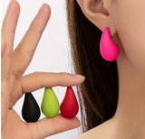 Matte Drop Earrings