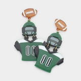 Quarterback Earrings