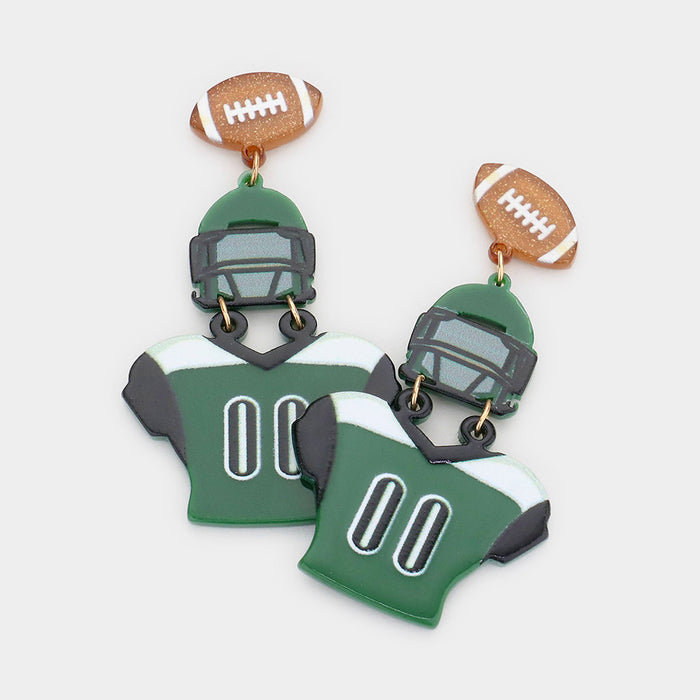 Quarterback Earrings